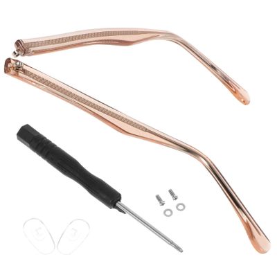 1 Pair Stable Arm Legs Metal Temple Glasses
