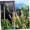 Mobestech 100pcs Leaf-shaped Nylon Cable Ties Zip Ties for Gardening Home Office Use for Easy view 3