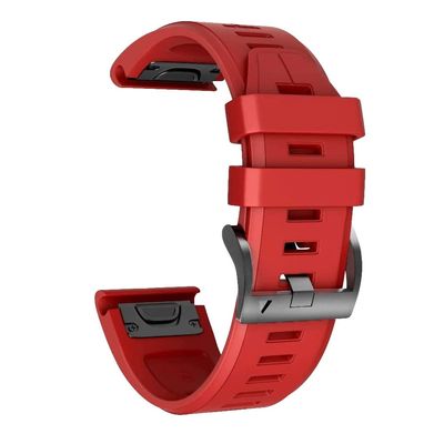 ANZOAT QuickFit 22 26mm Smart Watch Bracelet Straps For Garmin Fenix 7 7X 6X 6 Pro 5X 5 Silicone Watchband Band Accessories Wristband (Color : E, Size : 26mm For Tactix Delta)