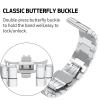 ANZOAT 26mm Quick Release Band Metal Easy Fit Stainless Steel Watch Bands Wrist Strap for Garmin Fenix 7X 5X/Fenix 3/Fenix 3 HR Watch (Color : Silver, Size : Fenix 7X) view 3