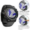 ANZOAT 3-Pack Tempered Glass Screen Protector for Garmin Fenix 5 Premium Clear Screen Protective Film for Garmin Fenix 5X 5S (Size : For Fenix 5) view 4
