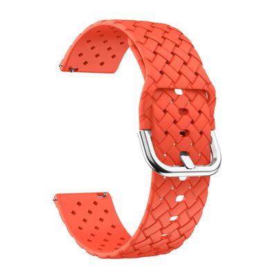 INFRI 20mm Lace Silicone Band For Garmin Venu2 Plus GarminMove Sport Strap Soft Wristband Breathable Bracelet for GarminMove 3/Venu SQ (Color : L, Size : For Move 3)