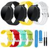 MGTCAR Watchband For Garmin Forerunner 230 620 235 735 735 XT Sport Smart Watch Replacement Bracelet Silicone Wrist Strap Watch Band (Color : Yellow) view 2