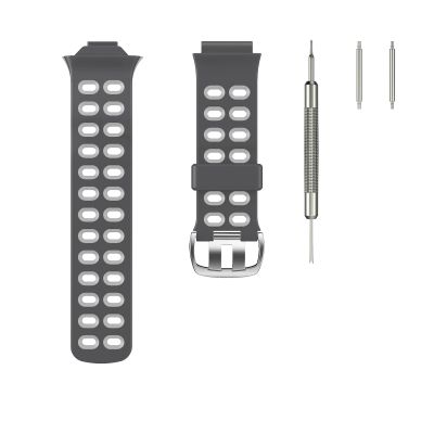 EPANO Watchband For Garmin Forerunner 310XT Smart Watch Sports Silicone Replacement Bracelet Straps Forerunner 310XT Wristband Correa (Color : Color D, Size : For Forerunner 310XT)