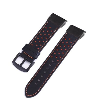 QPDRNC Strap Bracelet For Garmin Fenix 7 7X 5 5X Plus 6 6X Pro 3 3HR Watchbands Band QuickFit Leather Easyfit WristBand Epix/Instinct 2 (Color : A, Size : For Instinct2)