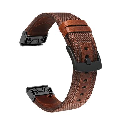 QPDRNC Strap Bracelet For Garmin Fenix 7 7X 5 5X Plus 6 6X Pro 3 3HR Watchbands Band QuickFit Leather Easyfit WristBand Epix/Instinct 2 (Color : X, Size : 26mm For Tactix Delta)