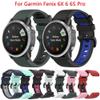 IENYU 20mm 22mm 26mm Silicone WatchBand For Fenix 6 GPS/Fenix 6 PRO GPS/Fenix 6 Sapphire GPS Band Smart Watch Strap Wristband (Color : D, Size : 22mm Fenix 5) view 2