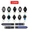 IENYU 20mm 22mm 26mm Silicone WatchBand For Fenix 6 GPS/Fenix 6 PRO GPS/Fenix 6 Sapphire GPS Band Smart Watch Strap Wristband (Color : D, Size : 22mm Fenix 5) view 4