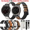 QPDRNC Strap Bracelet For Garmin Fenix 7 7X 5 5X Plus 6 6X Pro 3 3HR Watchbands Band QuickFit Leather Easyfit WristBand Epix/Instinct 2 (Color : Medium, Size : 22mm Fenix 5 6 Pro) view 2