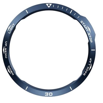 BUDAY For Garmin Fenix 6X Pro/6X Sapphire Smart Watch Bezel Ring Stainless Steel Adhesive For Garmin Fenix 5 6 Anti-scratch Cover Ring (Color : F, Size : For Garmin Fenix 5)