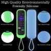 3Pack Remote Controls Cover fits for Westinghouse Roku TV | Onn Roku | TCL Hisense Roku Silicone Protective Controller Sleeve Universal for Roku Remote Cover with Ttracker view 3