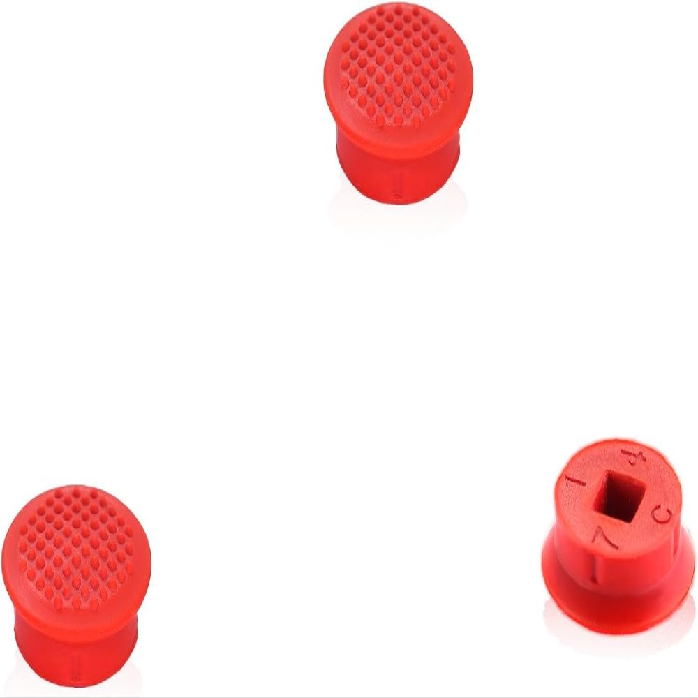 3PCS 3.0mm Trackpoint Cap Red (3 pcs/lot) for Lenovo Thinkpad X1 Carbon Gen 7,8,9,10,11,12 |X1 Yoga Gen 4,5,6,7,8 |X13 Gen 2,3,4|X13s G1|X1 Extreme Gen 4,5|Check Compatibility on Description Section