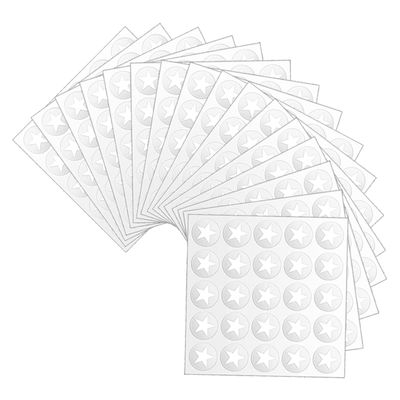 CORHAD 20 Sheets Star Football Helmet Stickers Base Cross Decals Baseball Hat Adhesives