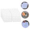 CORHAD 20 Sheets Star Football Helmet Stickers Base Cross Decals Baseball Hat Adhesives view 3