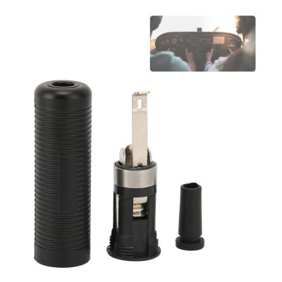 KUIDAMOS Helicopter Plug Headset Adapter, Helicopter Headset Adapter Helicopter Headphone Adapter Professional Easy to Install Female for Headset Adapters and U174/U Solder Type Connectors