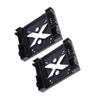 CAXUSD 2pcs Mounting Bracket for Adapter Kit Open Design Supports Fan Installation Construction for Upgrades view 1