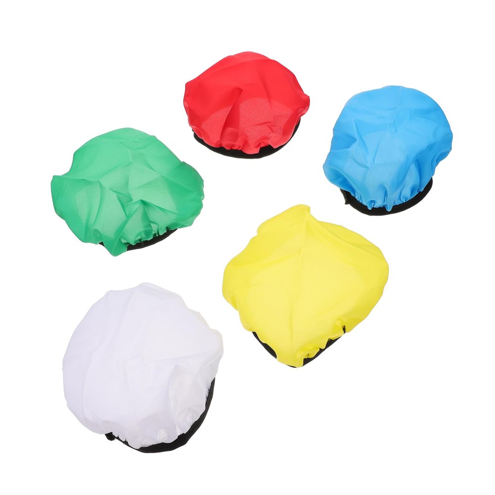 ORFOFE Cloth Lampshade Diffuser Shade Round Light Cover for Strobe Photography Soft Light Effect Lampshade