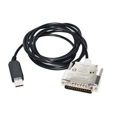 Artemisia FTDI FT232RL CHIP USB to D-SUB 25 PIN DB25 Male Converter RS232 Serial Programming Cable for Mori MAZAK CNC (Size : 5M, Color : FT232RL Chip)