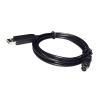 Artemisia FTDI FT232RL USB to MINI DIN 4 PIN MD4 Adapter RS232 Serial Communication Cable for TEMMA Connection to PC (Size : 3m, Color : DB9-MINI DIN) view 3
