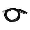 Artemisia FTDI FT232RL CHIP USB to RJ11 RJ12 RS485 Converter Serial Communication Cable for HE GUI Neng Solar MPPT Controller to PC (Size : 1.8m, Color : Black) view 3