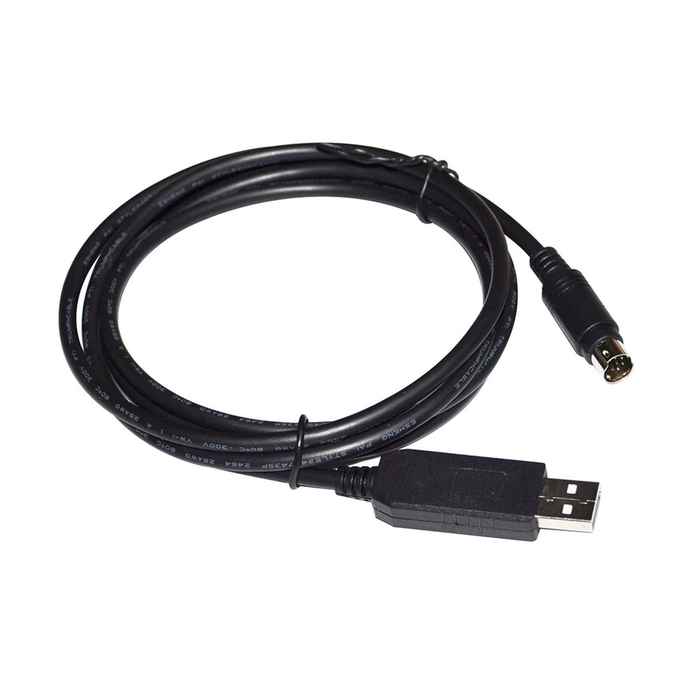 Artemisia Conference Camera VISCA RS-232C Port PC Controller Cable, FTDI USB to MINI DIN 8P MD8 Adapter RS232 Serial KABLE (Size : 5M, Color : FT232RL CHIP)