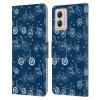 Head Case Designs Officially Licensed Andrea Lauren Design Bicycles Assorted Leather Book Wallet Case Cover Compatible with Motorola Moto G53 5G view 1