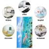 Styubn Office Fluorescent Light Cover 4 Pack Tropical Underwater World Film Insert for Ceiling Light Reducing Glare Harsh Flicker4 x 2 Feet(47.2in X 23.6in) view 4