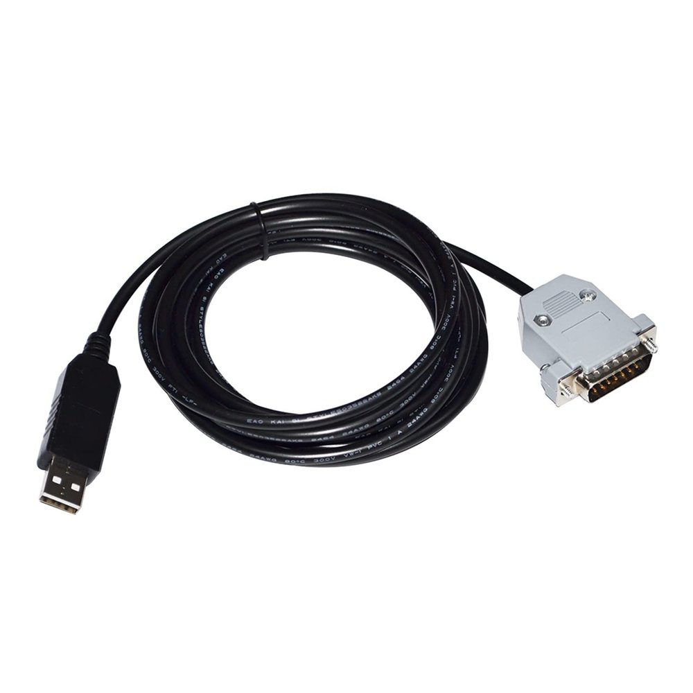 Artemisia FTDI FT232RL USB to D-SUB 15 PIN DB15 Male Adapter RS232 Serial Communication Cable for MKS PDR2000 (Size : 5M, Color : FT232RL CHIP)