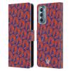 Head Case Designs Officially Licensed WWE Pattern 2017 John Cena Leather Book Wallet Case Cover Compatible with Motorola Moto G Stylus 5G (2022) view 1