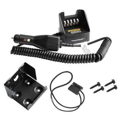 KVC-21 Vehicle Charger Base for Kenwood NX & TK Series Two Way Radios, in-Vehicle Charging Kit Compatible with KNB-33L KNB-47L Batteries
