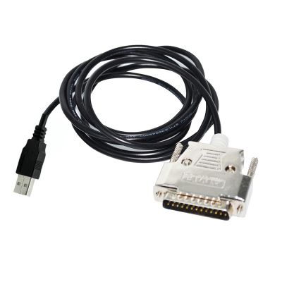 Artemisia RS232 Serial Modem Cable for P/N 68-1247-504 480-7996-00 USB A 2.0 / D-SUB9PIN DB9 Female to D-SUB25PIN DB25 Male Adapter KABLE (Size : 3.6m, Color : USB to DB25)