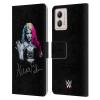 Head Case Designs Officially Licensed WWE Photo and Signature Alexa Bliss Leather Book Wallet Case Cover Compatible with Motorola Moto G53 5G view 1