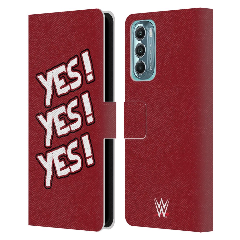 Head Case Designs Officially Licensed WWE Yes Yes Yes Daniel Bryan Leather Book Wallet Case Cover Compatible with Motorola Moto G Stylus 5G (2022)