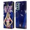 Head Case Designs Officially Licensed WWE LED Image Alexa Bliss Leather Book Wallet Case Cover Compatible with Motorola Moto G Stylus 5G (2022) view 1