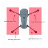 SeiZed Arm with Motor Replacement Spare Parts Motor Arms with Cable Repair Replacement for DJI Mavic Pro (Color : Right Back) view 3