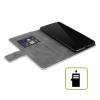 Head Case Designs Officially Licensed Ash Evans Fly By Black Cats Leather Book Wallet Case Cover Compatible with Motorola Moto G53 5G view 2