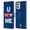 Head Case Designs Officially Licensed WWE John Cena U Can't Stop Me Superstars 9 Leather Book Wallet Case Cover Compatible with Motorola Moto G53 5G view 1