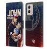 Head Case Designs Officially Licensed WWE John Cena Superstars Leather Book Wallet Case Cover Compatible with Motorola Moto G53 5G view 1