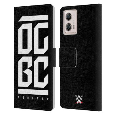 Head Case Designs Officially Licensed WWE Finn Blor OGBC Forever Superstars 8 Leather Book Wallet Case Cover Compatible with Motorola Moto G53 5G
