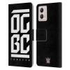 Head Case Designs Officially Licensed WWE Finn Blor OGBC Forever Superstars 8 Leather Book Wallet Case Cover Compatible with Motorola Moto G53 5G view 1