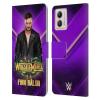 Head Case Designs Officially Licensed WWE Finn Blor Wrestlemania 34 Superstars Leather Book Wallet Case Cover Compatible with Motorola Moto G53 5G view 1