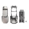 SEized Drone Body Shell Replacment Upper/Middle/Bottom Shell Motor Arm Repair Accessories for DJI Mavic Pro Platinum (Color : Right Front Holder) view 4