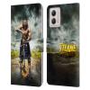Head Case Designs Officially Licensed WWE Drew McIntyre Key Art 2021 Fastlane Leather Book Wallet Case Cover Compatible with Motorola Moto G53 5G view 1