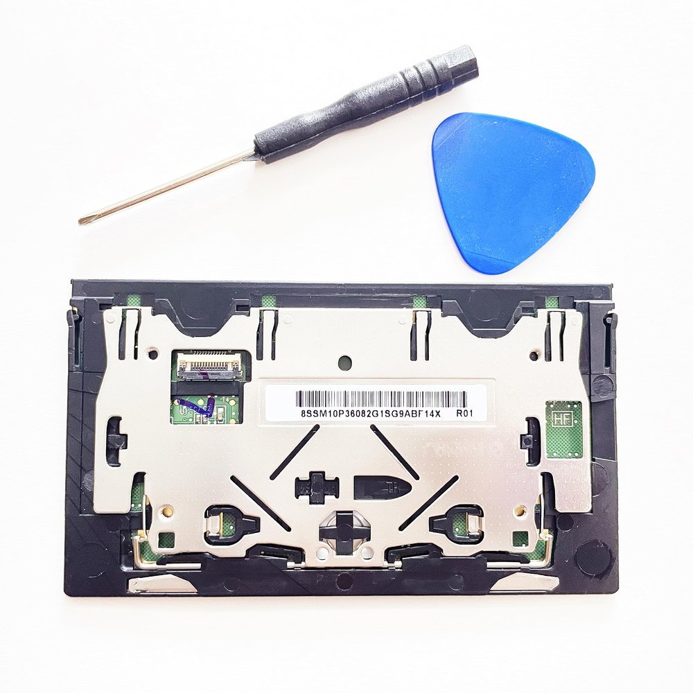 Fleshy Leaf Touchpad Clickpad TrackPad Without NFC Cable Replacement for Lenovo Thinkpad X1 Yoga 5th Gen (20UB 20UC) X1 Yoga 4th Gen (20QF 20QG 20SA 20SB) 01YU090 01YU091 SM10P36082 SM10P36080