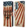 Head Case Designs Officially Licensed WWE American Nightmare Flag Cody Rhodes Graphics Leather Book Wallet Case Cover Compatible with Motorola Moto G Stylus 5G (2022) view 1