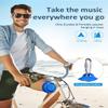 Kunodi Outdoor Waterproof Bluetooth Speaker, Wireless Portable Mini Shower Travel Speaker with Subwoofer, Enhanced Bass, Built in Mic for Sports, Pool, Beach, Hiking, Camping view 3