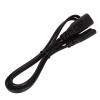 IEC 320 C8 to C7 Power Extension Cord, Heat Resistant 3.3 Feet 100-240V IEC 320 C8 to IEC 320 C7 Cable Reinforced for Speakers for Digital Cameras view 1