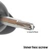 Amviner Golf Driver Wrench Adjustment Tool for Driver Clubs and Fairway Hybrids, Wrench Black view 3