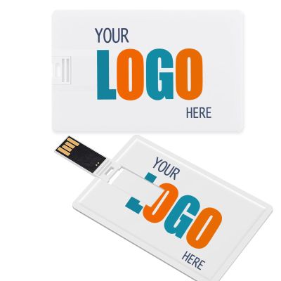 Custom USB Flash Drive 1GB 200 Pack, Credit Card Shaped USB Drives 1 GB Print with Your Logo Customized Thumb Drives as Promotional Favorsd, Branding Made Easy with JBOS Personalized USB Sticks