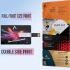 Custom USB Flash Drive 1GB 400 Pack, Credit Card Shaped USB Drives 1 GB Print with Your Logo Customized Thumb Drives as Promotional Favorsd, Branding Made Easy with JBOS Personalized USB Sticks view 2